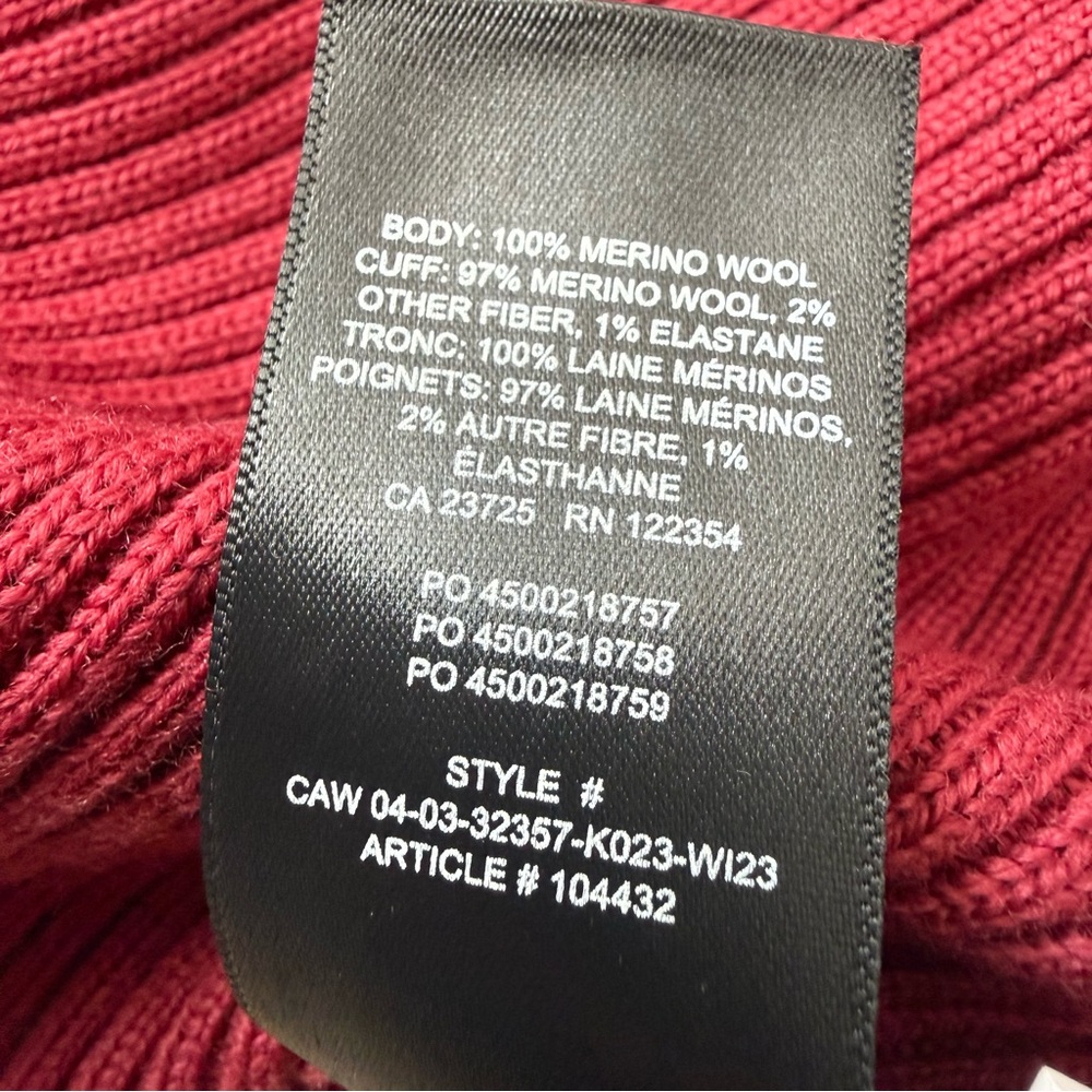 ARITZIA Wilfred Rebecca Turtleneck Size Small - Picture 10 of 10